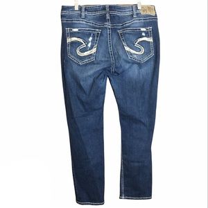 Silver jeans Boyfriend style  size 32/25